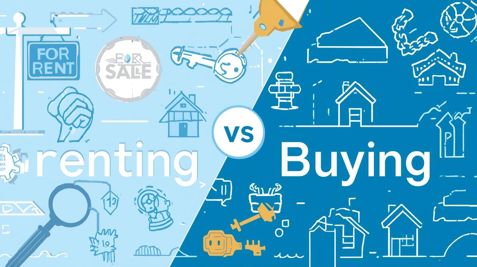 Luxury hotel bedroom with neatly made bed and blue accents